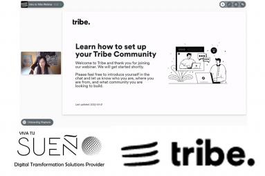 Tribe es una plataforma comunitaria moderna