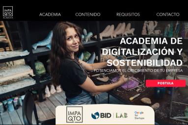 ¿Qué es IMPAQTO Academia de Digitalización y Sostenibilidad?